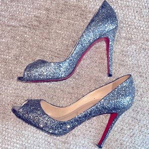 Christian Louboutin Open-Toe Heels Size 8.5